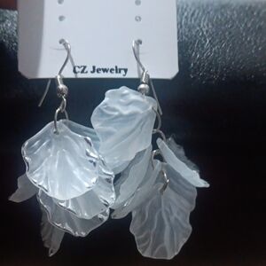 Silver Leaf Earrings